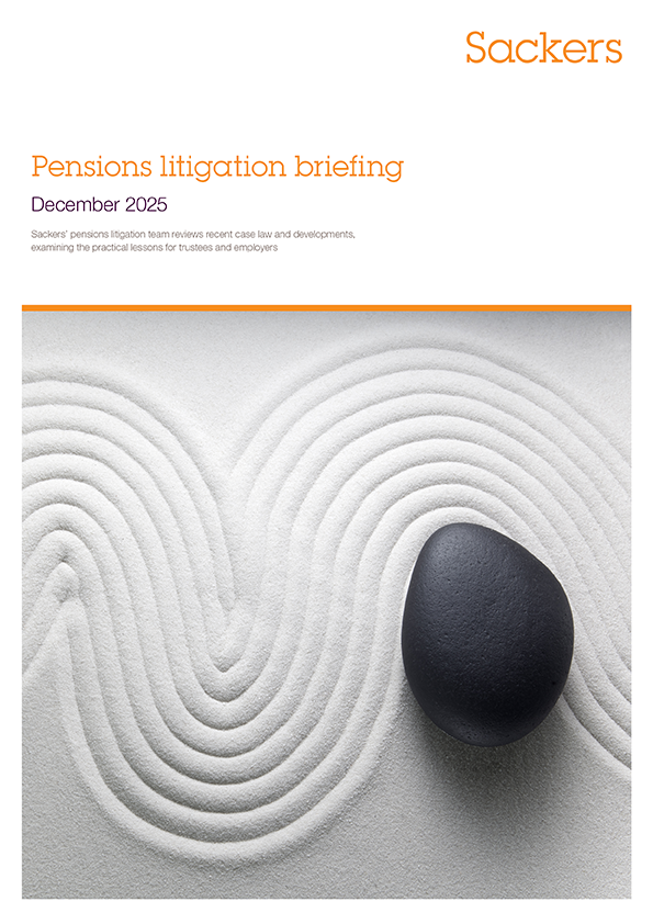 Pensions Litigation briefing