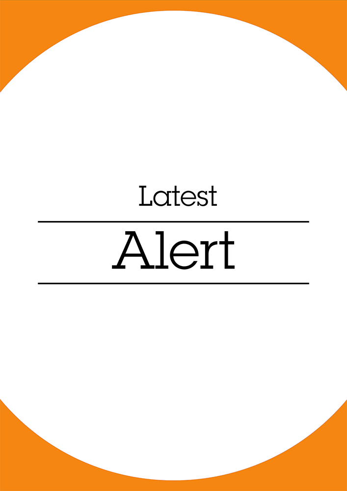 Latest alert