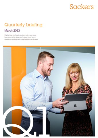 Latest Quarterly briefing