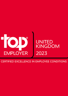 Recognised as a Top Employer