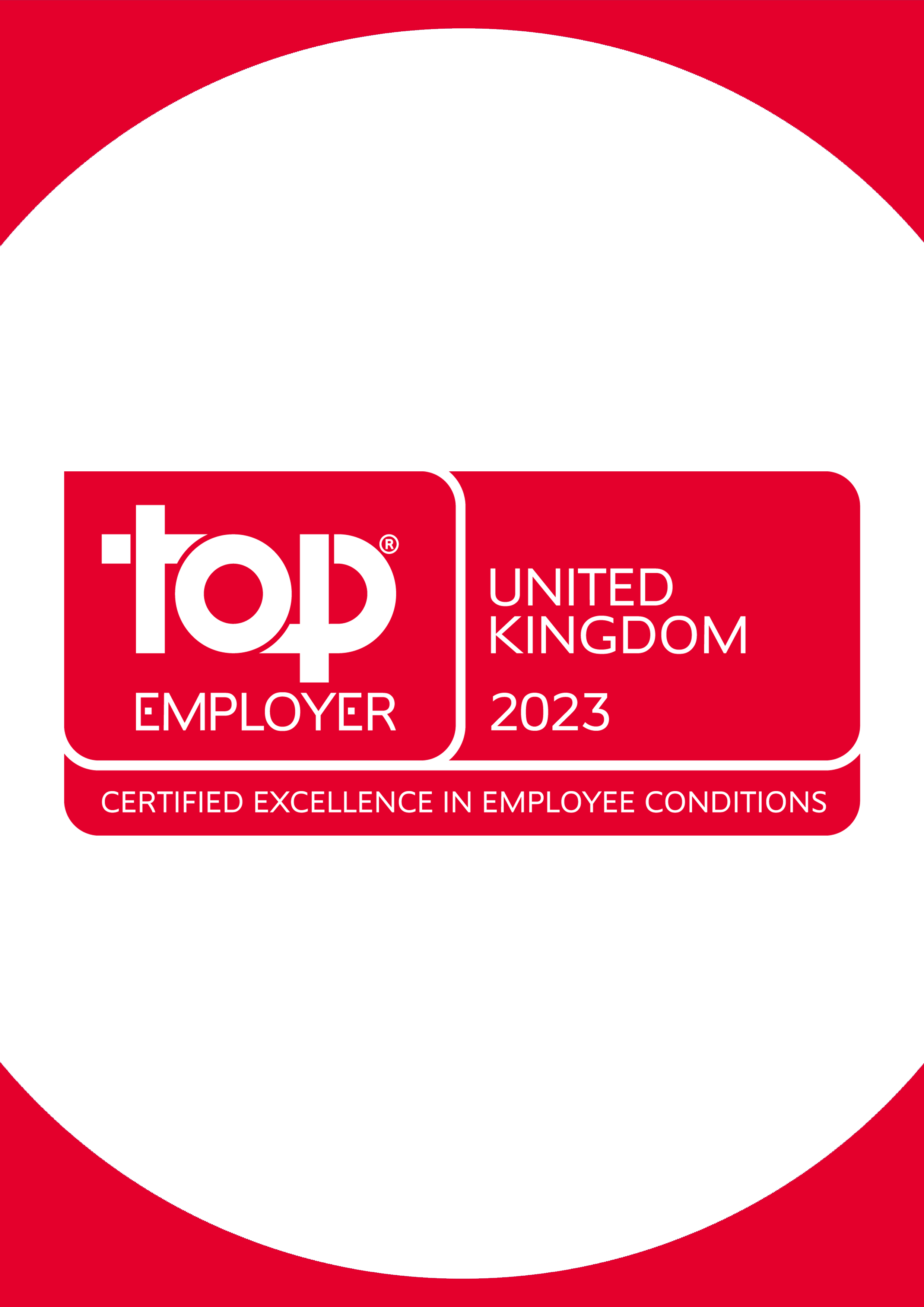 Recognised as a Top Employer