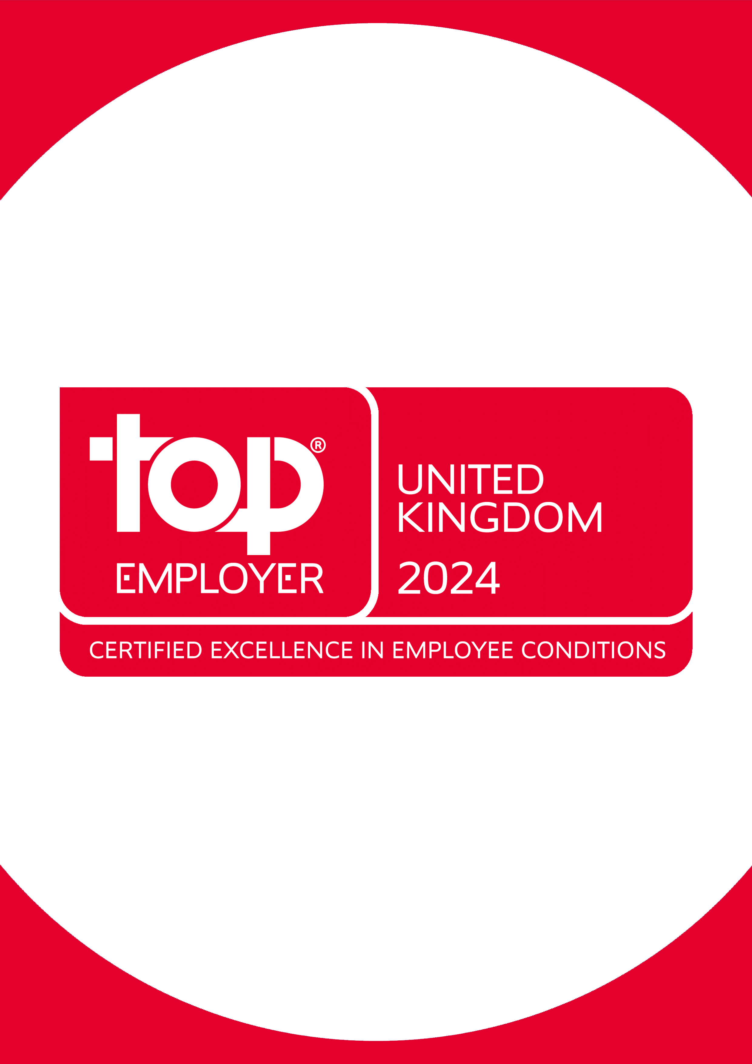 Recognised as a Top Employer