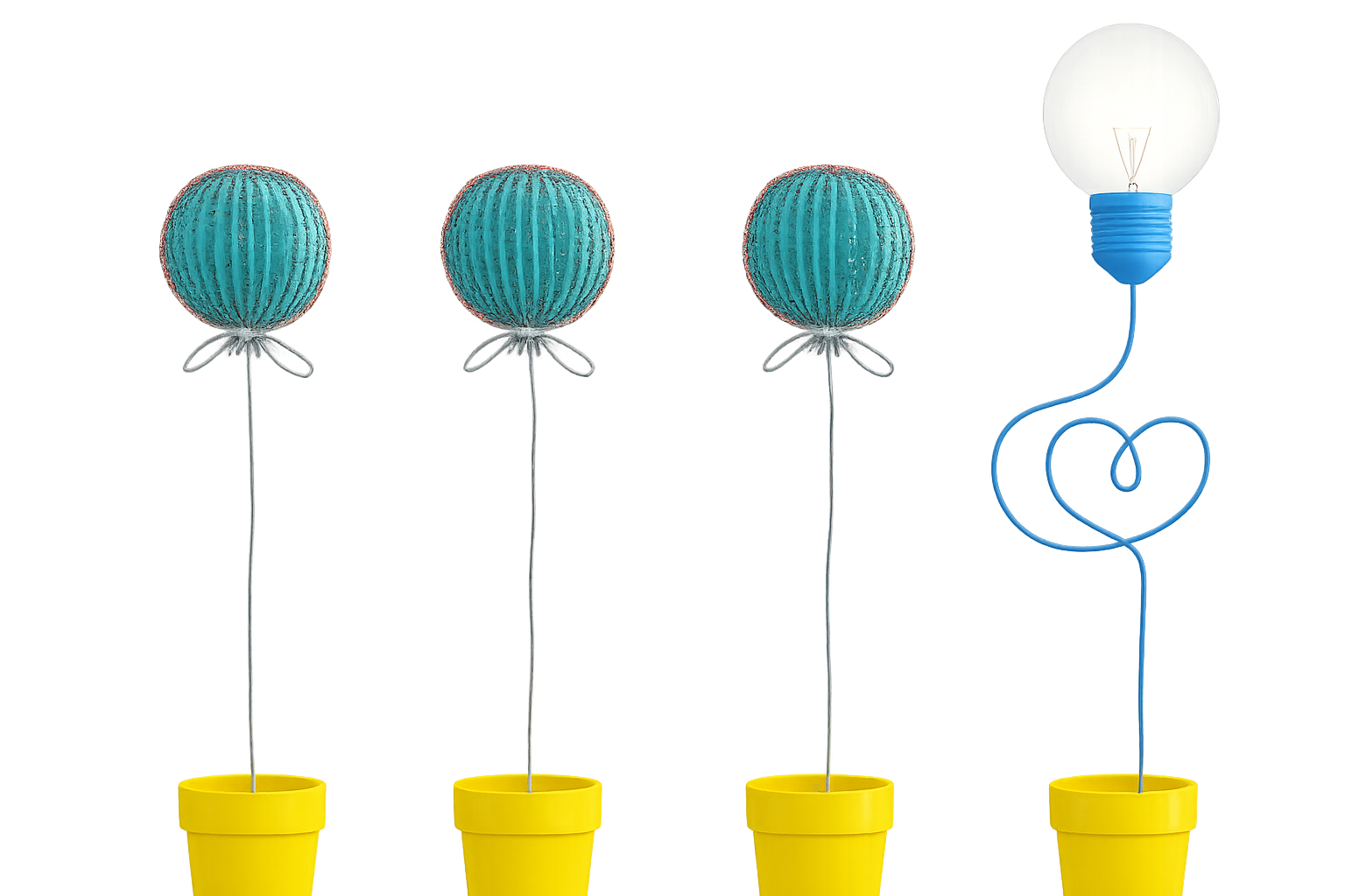 Lightbulb decorations